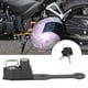 thumbnail image 4 of Cerradura antirrobo para casco de motocicleta, lado izquierdo, compatible con CBR400R CBR500R CB500F (negro), 4 of 8