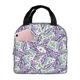 thumbnail image 1 of Balery Lavender Flowers Bolsa de Almuerzo Aislada – Caja de Almuerzo con Papel de Aluminio Grueso, Mantiene la Comida Fresca por 4 Horas, 1 of 8