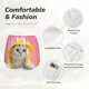 thumbnail image 4 of Balery A Funny Cat Pantalones cortos deportivos para mujer con forro y dos bolsillos, elásticos, para entrenamiento, gimnasio, yoga-Large, 4 of 7