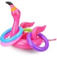 thumbnail image 1 of Flamingo Ring Head Toss Pool Party Games Inflatable Flamingo Hat Pool Toys For Pool Beach Luau Party Favors Water Fun1pcs_Perfect Gift, 1 of 5