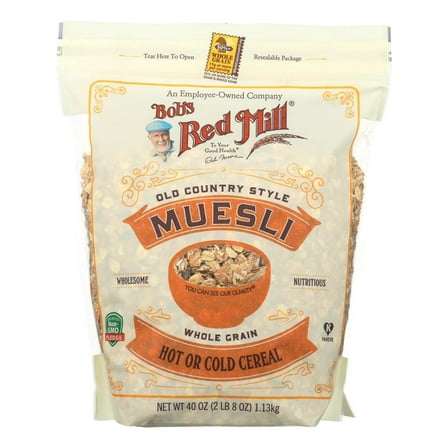 (Price/Case)Bob'S Red Mill Old Country Style Muesli 40 Ounce Bag - 4 Per Case