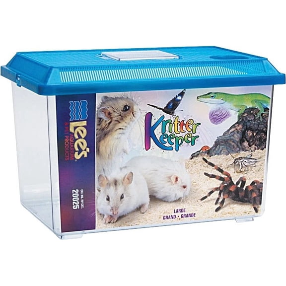 Lee S Aquarium & Pet Products Kritter Keeper Large - 20025