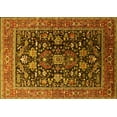 thumbnail image 1 of Ahgly Company Indoor Rectangle Oriental Yellow Industrial Area Rugs, 6' x 9', 1 of 4