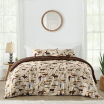 Construction Truck Red and Blue Full/Queen Bedding Set - 3 pieces - by ...