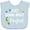AE-Light Blue, variant on Inktastic Just Down Right Perfect Down Syndrome Awareness Ribbon Boys or Girls Baby Bib