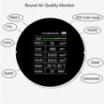 thumbnail image 3 of Tuya Wifi Co2 Meter PM2.5 Tvoc Co2 Hcho Temperatura Humedad Detector Mon Co2 Sensor Yzer, 3 of 5