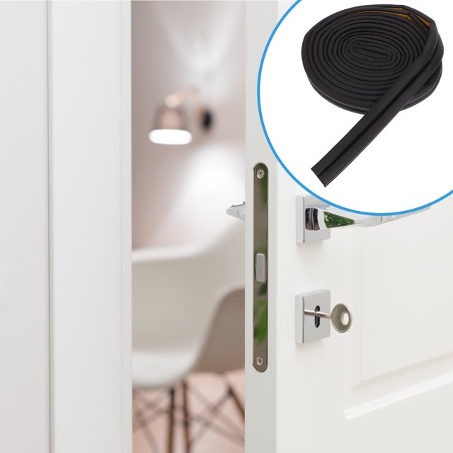 SOPOTUTU Tira Selladora Autoadhesiva Para Puertas Con Aislamiento Térmico Y De Polvo