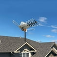 thumbnail image 3 of 990 Mile Outdoor TV Antenna Motorized Amplified V/UHF HDTV 1080P 4K 360 Rotate, 3 of 6