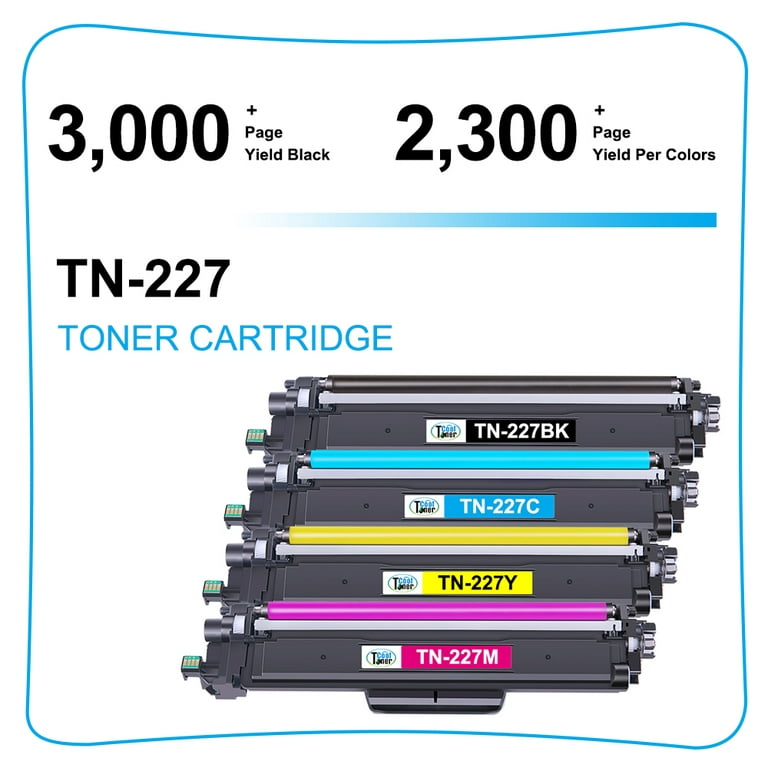 Toner Bank 5-Pack Compatible Toner for Brother TN-223 HL-L3270CDW L3210CW  L3230CDW MFC-L3710CW L3750CDW (Black Cyan Yellow Magenta)