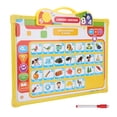 thumbnail image 3 of Educational Book Toy, Voice Reading Book, Pleasant Voice Interesting Learning Workbooks, For Children Ages 3+ Boys Girls Kids, 3 of 8