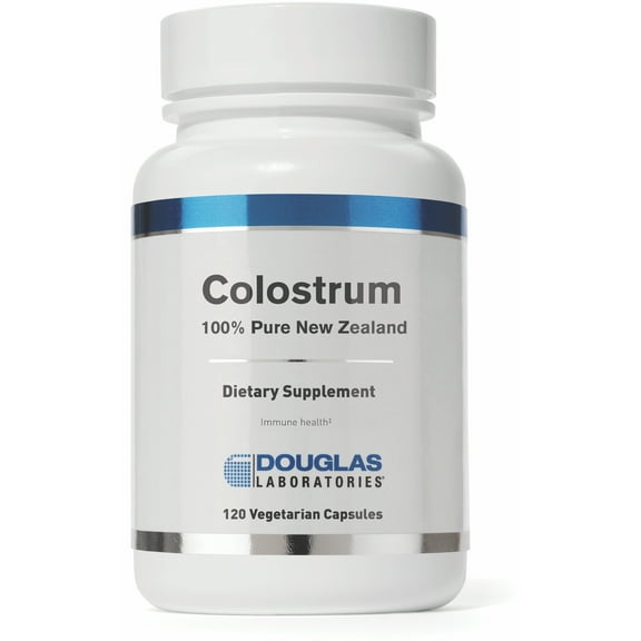 Douglas Laboratories Colostrum | 100% Pure New Zealand Supplement for Immune Support, Antioxidants, Anti Aging, GI Balance, and Gastrointestinal Health* | 120 Capsules