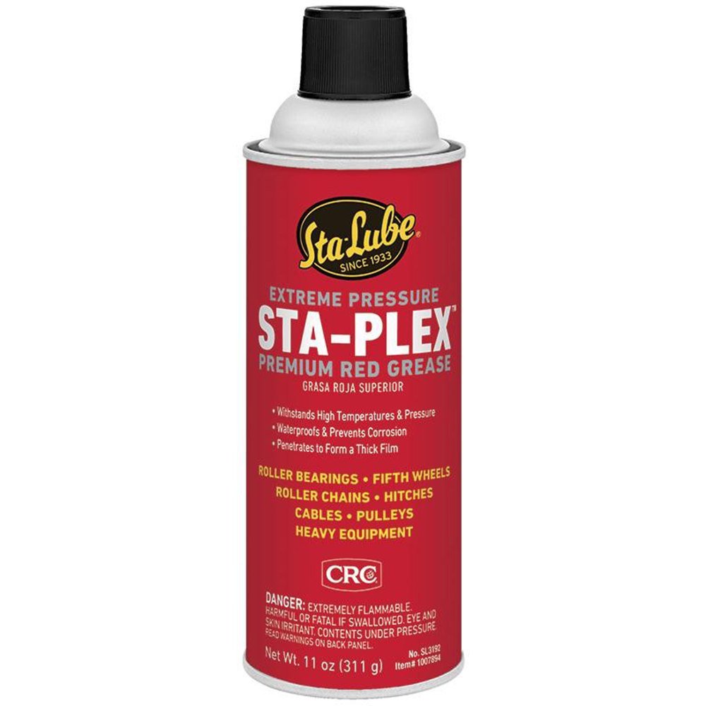 StaLube SL3192 StaPlex Premium Red Grease 11 oz.