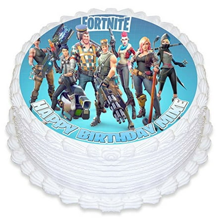  Fortnite  Cake Image Personalized Topper Icing Sugar Paper 