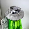 thumbnail image 2 of Creative Alien Spaceship Pencil Case Transparent Plastic Pencil Storage Bag For School Office Supplies Organization, 2 of 4