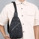 thumbnail image 1 of Bolso de Negocios para Hombre y Mujer | Bandolera Informal | Bolso de Hombro Multibolsillos de Gran Capacidad | Correa Ajustable | Bolso Frontal para Viajes, Fitness y Ciclismo | Gris Azulado, 1 of 6