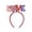 B, variant on Patriotic Headband USA Flag Party Hair Accessory, Festive Independence Day Headpiece for Women and Girls, 4th of July Decorations BBQ Holiday Celebration G