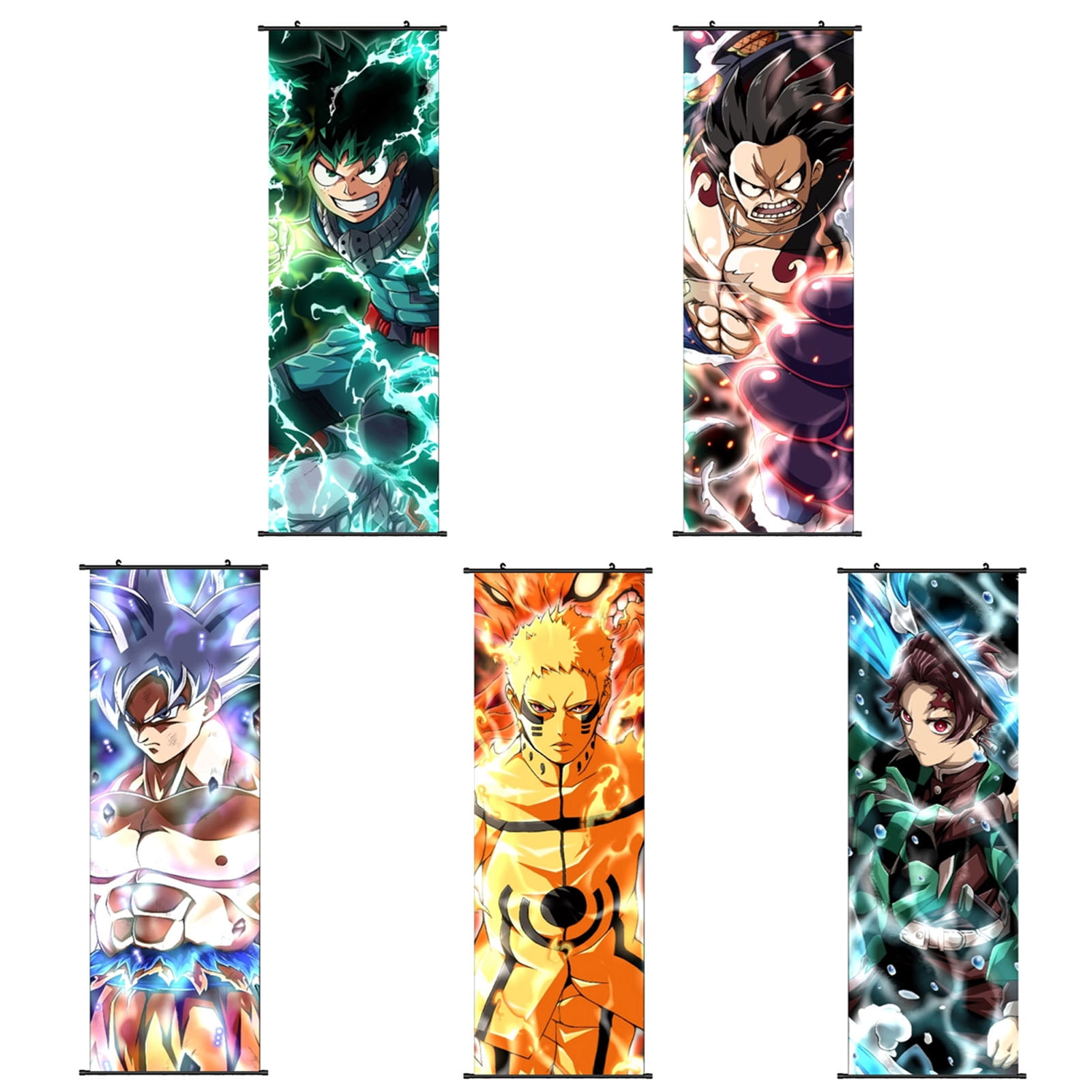 Cyan Oak My Hero Academia One Piece Dragon Ball Naruto Demon Slayer Hanging Pictures Walmart Com