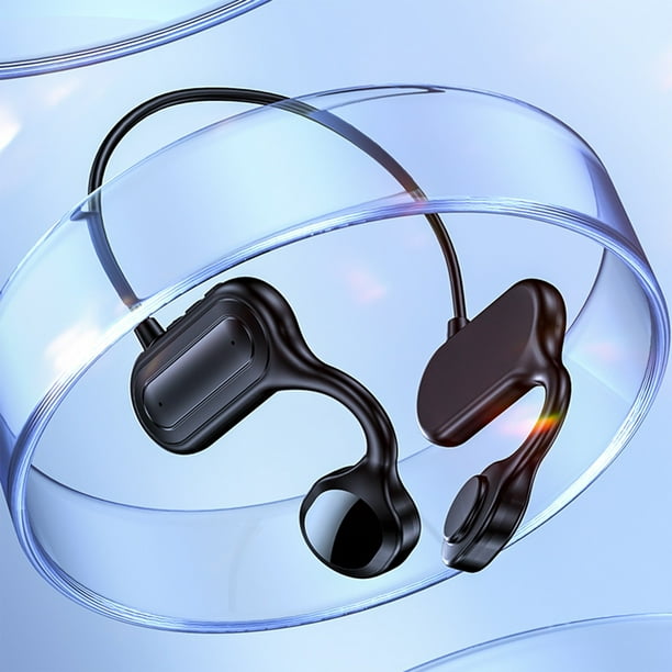 WJSXC Bluetooth headphones Clearance, Conduction Headphones Bluetooth  Stereo Wireless Earphones Built-in Noise-canceling Mic Open-Ear Waterproof  Sport