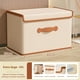 thumbnail image 1 of Caja de Almacenamiento de Tela No Tejida, Bolsa de Almacenamiento Plegable, Caja de Almacenamiento de Ropa para Armario, 1 of 2