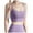 Purple, variant on VBARHMQRT Underwire Bras for Women Light Padding Front Closure Butterluxe Y Back Sports Bra Padded Racerback Low Impact Spaghetti Thin Strap Workout Yoga Bra Strapless Bra for Big Bust