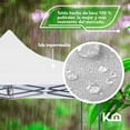 thumbnail image 4 of Toldo Carpa Impermeable Plegable De Acero 3x3m Kingsman blanco 1 KINGSHOUSE TOL3X3-3-IMP, 4 of 8