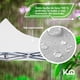 thumbnail image 3 of Toldo Plegable Carpa Impermeable 2x2 M Con Bolsa Transportadora blanco 1 KINGSHOUSE 293425, 3 of 8