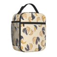 thumbnail image 2 of Banana Shaped Petals Lunch Bag for Office Women – Stylish Thermal Insulated Tote with Shoulder Strap, Lightweight for Work or Travel, 2 of 7