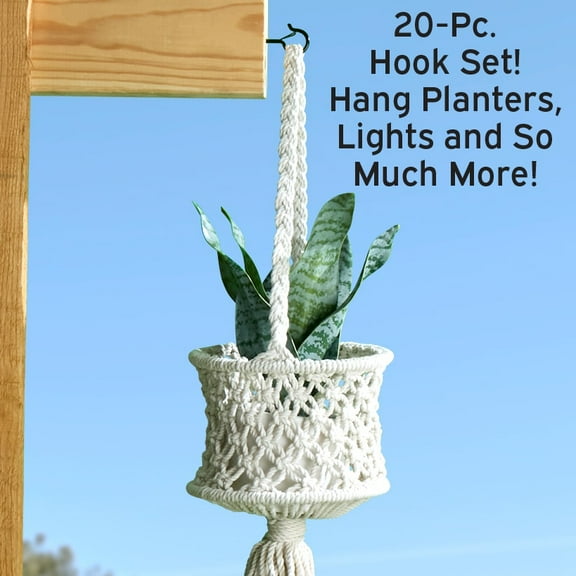 20-Pc. Q-Hanger Hooks