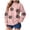 Pink, variant on larppty Women's Christmas Sweater Snow Flake Print Xmas Sweatshirts Holiday Cute Graphic Pullovers Loose Crewneck Sweatshirt (Red, M)