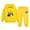 Bsets171-Yellow, variant on UAYOTSE Toddler Boys Long Sleeve Hooded Sweatshirt Set Elastic Waist Pants Indoor Outdoor Casual Clothes Size 3-4 Years
