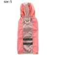 thumbnail image 2 of Chubasquero elegante para perros grandesYY26 pinkS, 2 of 5