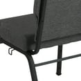 thumbnail image 7 of Advantage 20.5 in. Black Marble Molded Foam Church Chair, 7 of 7