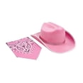 thumbnail image 1 of Junior Cowboy Hat & Bandanna, Pink Sparkle, 1 of 1