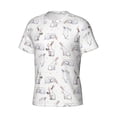 thumbnail image 3 of Rocae Rabbit Eating for Men's Moisture-Wicking Crew Tee - T-Shirt for Sports, Outdoor Activities, and Casual Wear3X-Large, 3 of 9