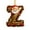 Z, variant on RICHMJ Christmas Ornaments Letter, Large Letters Christmas Ornaments 2026,Alphabet Ornaments 26 Letters for Christmas Tree Hanging Ornament, Funny Santa Ornaments 2.36"/8CM (B)
