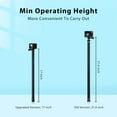 thumbnail image 3 of AFAITH 118”Long Upgraded Carbon Fiber Selfie Stick for GoPro, Extendable Handhold Lightweight Adjustable Pole Monopod, 3 of 5