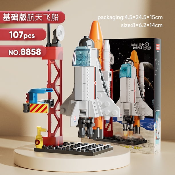 Lele Brothers New Space Shuttle Rocket Building Blocks Assembled