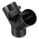 thumbnail image 5 of 75mm Y Shape Parking Heater Vent Exhaust Connector W/ Regulating Valve Flap For Webasto Heater, 5 of 5