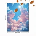 thumbnail image 3 of Qisvanset Framed Canvas Wall Art, 12x16 Inch Pastel Cloudscape Dreamy Sky Home Nursery Art, 3 of 5
