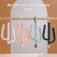 thumbnail image 3 of Neinkie Bike Shoe Holder, Sturdy Shoe Hanger Compatible with Peloton Exercise Bike, Hanging Shoe Hooks, Multi-Function Cycle Shoe Hanger for Peloton Bike Accessories, 3 of 7