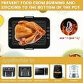 thumbnail image 3 of 2Pcs/1Pcs Air Fryer Silicone Liners for Ninja SL400 SL401 Stack XL Basket Reusable AirFryer Baking Tray Airfryer Accessories, 3 of 9