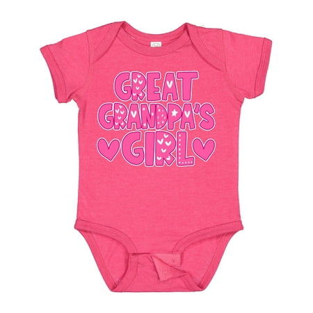 

Inktastic Great Grandpa s Girl Granddaughter Gift Gift Baby Girl Bodysuit