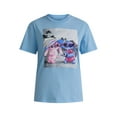 thumbnail image 5 of Stitch and Angel Women's Graphic Tee with Short Sleeves, Women's and Women's Plus, 5 of 5
