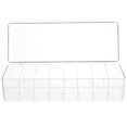 thumbnail image 4 of Shisuyan 1 Set Business Card Storage Box Gaming Cards Box Clear Cards Case Acrylic Cards Box, 4 of 8