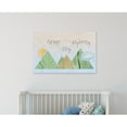 thumbnail image 2 of Stupell Never Stop Exploring Mountain Collage Blue Stretched Canvas Wall Art 16 x 20, 2 of 5