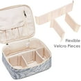 Travel Makeup Bag Large Cosmetic Bag Makeup Case Organizer for Women