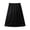 Black02, variant on Women's Slip Skirt Solid Color Elastic Waist Lace Hem Half Slips Anti Static Underskirt for Sheer Skirt Black