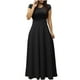 thumbnail image 1 of Vestidos Para Mujer Maxi Vestido Color Sólido Colorido Vestido Manga Corta Playa Casual Sundress Odeerbi  ODB145470, 1 of 6
