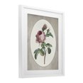 thumbnail image 2 of Stupell Industries Shabby Chic Vintage Rose within Oval White Framed Print Under Glass, 17 x 21, by Lettered and Lined, 2 of 8