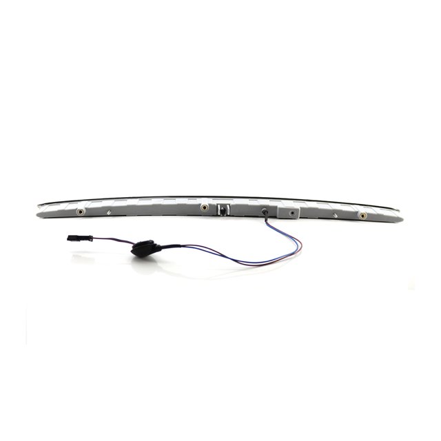 Tercera luz de freno automotriz, portátil, elegante, resistente al agua, luces de freno, reemplazo de lámpara de señal reemplazable para 5er Vehículos, repuestos y accesorios Mis Cubierta negra sweethay VI015238-01B